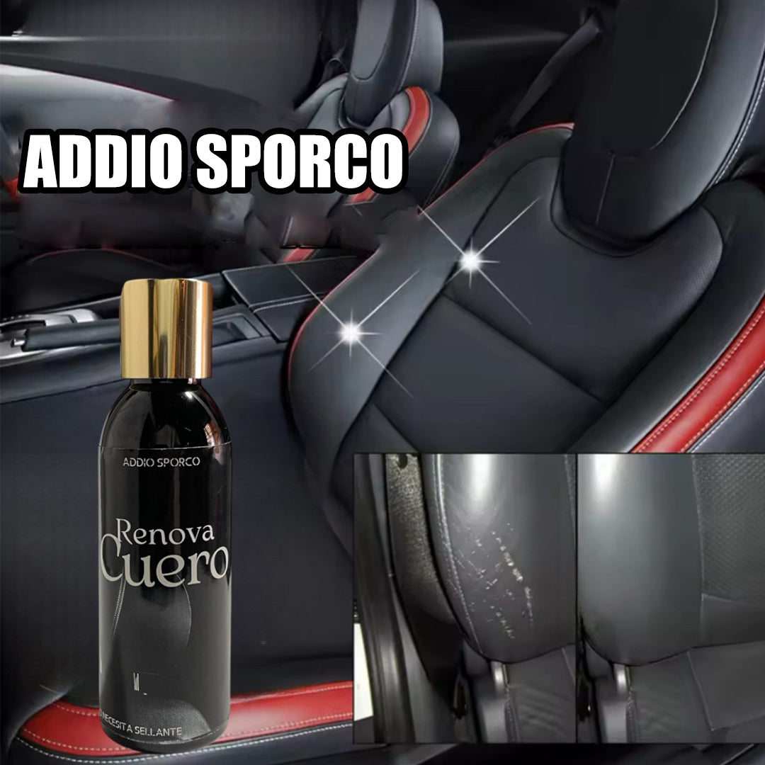 ADDIO SPORCO®  - Renovador de cuero y tapicería de carro