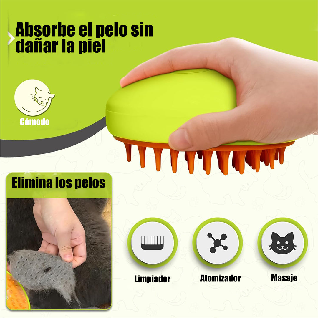 PETBRUSH® -Cepillo de limpieza a vapor para mascotas